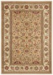 Lyndhurst Collection Beige & Ivory Area Rug 5'3" x 7'6