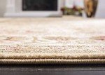 Lyndhurst Collection Beige & Ivory Area Rug 5'3" x 7'6
