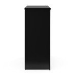 Storkcraft Crescent 4-Drawer Chest in Black