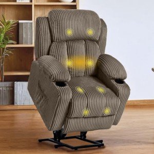 FLEXISPOT Electric Lift Recliner Chair with Massage