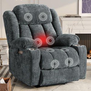 Power Lift Recliner Chair with Heat & Massage