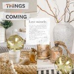 Gold Decorative Ball Figurine for Home Decor