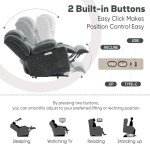 Power Lift Recliner Chair with Heat & Massage