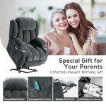 Power Lift Recliner Chair with Heat & Massage