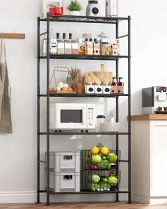 5-Tier Heavy Duty Metal Storage Shelves