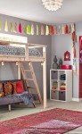 White 6-Cube Storage Shelf Organizer with Back Panel