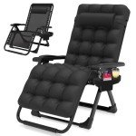 Suteck Zero Gravity Reclining Lounge Chair with Cup Holder