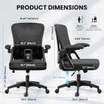 Ergonomic Office Chair with Adjustable Lumbar Support