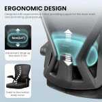 Ergonomic Office Chair with Adjustable Lumbar Support