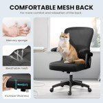 Ergonomic Office Chair with Adjustable Lumbar Support
