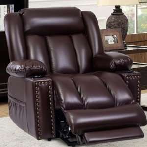 Large Power Lift Recliner Chair with Massage Funktion
