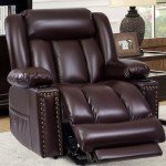 Large Power Lift Recliner Chair with Massage Funktion