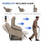FLEXISPOT XL1 Electric Lift Recliner Chair - Brown