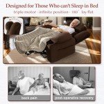 Triple Motor Power Lift Recliner Chair with Massage