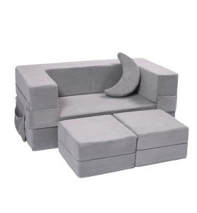 Modular Kids Sofa and Convertible Foam Couch