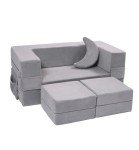 Modular Kids Sofa and Convertible Foam Couch