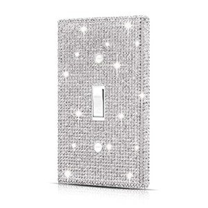 Rhinestone Decorative Wall Plate Light Switch Cover