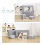 Modular Kids Sofa and Convertible Foam Couch