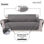Reversible Oversized Couch Cover for Dogs - Gray