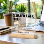 Funny Boss Desk Decor Acrylic Table Sign
