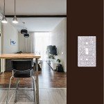 Rhinestone Decorative Wall Plate Light Switch Cover
