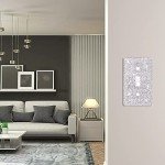Rhinestone Decorative Wall Plate Light Switch Cover