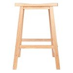 Winsome Satori 24-Inch Saddle Seat Counter Stool