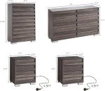 Farmhouse 5-Piece Bedroom Set in Rustic Grey