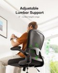 Ergonomic Mesh Office Chair with Flip-up Armrests