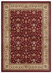 Lyndhurst 5'3" x 7'6" Red & Ivory Area Rug