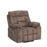 CANMOV Large Power Lift Recliner with Massage and Heat