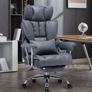 Ergonomic High Back Office Chair with Footrest