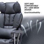 Ergonomic High Back Office Chair with Footrest