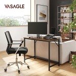 Rustic Industrial 39.4-Inch Computer Desk