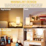 UCHENTON Mini Boho Table Lamp for Bedroom