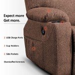 MCombo Medium Power Lift Recliner Chair with Massage
