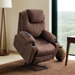 MCombo Medium Power Lift Recliner Chair with Massage