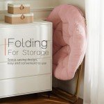 Cozy Faux Fur Saucer Chair - X-Large, Pink