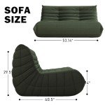 Large Green Bean Bag Chair for Adults and Teens