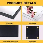 Large Frameless Gym Wall Mirror Tiles - 16PCS