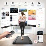 Compact 3-in-1 Under Desk Walking Treadmill