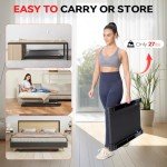 Compact 3-in-1 Under Desk Walking Treadmill