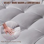 Versatile Velvet Loveseat Sofa Bed with Storage