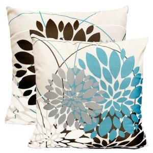 Decorative 20x20 Inch Pillow Covers - Set of 2