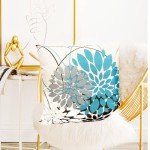 Decorative 20x20 Inch Pillow Covers - Set of 2
