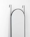Arched Full Length Door Mirror - Black 14"x48