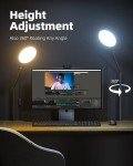 10.2" Adjustable Desk Ring Light for Video Calls