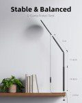 10.2" Adjustable Desk Ring Light for Video Calls