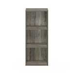 Furinno Luder 3-Tier Bookcase in French Oak