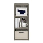 Furinno Luder 3-Tier Bookcase in French Oak